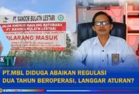 Foto: Dokumentasi Temuan Lapangan Terkait PT MBL {Melky)