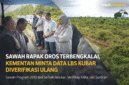 Sebagian area sawah program cetak 2010 di Rapak Oros kini tidak produktif dan tengah diminta untuk dilakukan pendataan ulang oleh Kementerian Pertanian. (Fzn/TP)