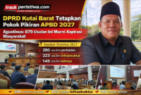 Keterangan Foto:

Wakil Ketua DPRD Kabupaten Kutai Barat, Agustinus, usai memimpin rapat paripurna penetapan Pokok-Pokok Pikiran (Pokir) DPRD sebagai dasar penyusunan APBD Tahun Anggaran 2027 di Gedung DPRD Kutai Barat, Sendawar, Rabu (11/02/2026). DPRD menetapkan 879 usulan masyarakat sebagai prioritas pembangunan daerah. (Dok. Trackperistiwa.com)