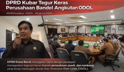 Keterangan Foto : Suasana Rapat Dengar Pendapat (RDP) DPRD Kutai Barat bersama OPD terkait, aparat kepolisian, pemerintah kecamatan, kepala kampung, dan perwakilan perusahaan, membahas penertiban angkutan ODOL yang kerap melanggar aturan.(Dok. Annanda Fauzan/ Trackperistiwa.com)