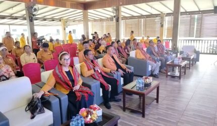 Ket Foto: H. Aula menerima dukungan penuh untuk kembali memimpin DPC Hanura Kutai Barat periode 2025–2030 dalam Muscab IV, Jumat (13/2/2026).