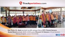 Ket Foto: Suasana Muscab IV Hanura Kutai Barat di Hotel Sidodadi, Barong Tongkok, yang menetapkan H. Aula sebagai Ketua DPC periode 2025–2030, Jumat (13/2/2026).