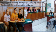 Kuasa Hukum Pertanyakan Barang Bukti Rp103 Juta