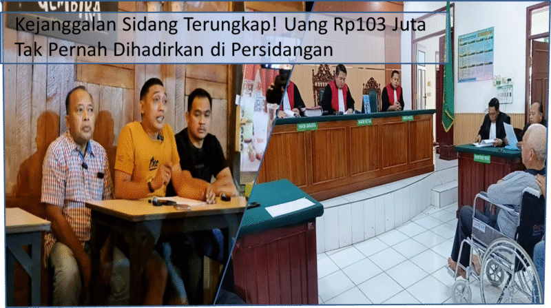 Kuasa Hukum Pertanyakan Barang Bukti Rp103 Juta