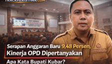 Keterangan Foto (Rapat Bupati)

Bupati Kutai Barat Frederick Edwin memimpin rapat koordinasi dan pengarahan pimpinan di lingkungan Pemkab Kutai Barat, Senin (30/03/2026), yang membahas rendahnya serapan anggaran Triwulan I 2026.
Foto: Istimewa / Trackperistiwa.com | Penulis: Fausan
