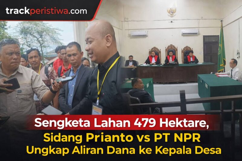 Suasana persidangan gugatan lahan antara Prianto bin Samsuri melawan PT Nusa Persada Resources (NPR) di ruang sidang Tirta Pengadilan Negeri Muara Teweh, Barito Utara, Senin (9/3/2026). Sidang menghadirkan saksi dari pihak tergugat terkait sengketa lahan yang kini menjadi perhatian publik.