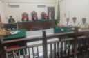 Sidang sengketa lahan Muara Teweh, Selasa (31/03/2026). Penggugat optimistis hak kelola 1.808 hektare terbukti di persidangan.