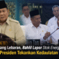 Keterangan Foto:

Presiden RI Prabowo Subianto menerima laporan dari Menteri ESDM Bahlil Lahadalia terkait kesiapan stok energi nasional menjelang Lebaran. Dalam rapat tersebut, Presiden menekankan pentingnya menjaga kedaulatan sumber daya alam (SDA) demi ketahanan energi dan kepentingan nasional.