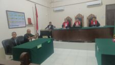 Keterangan Foto : Sidang lanjutan perkara sengketa lahan nomor 29/Pdt.G/2025/Pn.Mtw di Pengadilan Negeri Muara Teweh digelar secara elektronik (e-court) dengan agenda penyampaian kesimpulan para pihak.