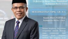 Keterangan Foto:
Ucapan selamat dan dukungan dari keluarga besar Dinas Pendidikan Kabupaten Barito Utara kepada H. Muhamad Imam Topik, S.I.P., M.Si. atas pelantikannya sebagai Kepala Dinas Pendidikan yang baru.