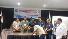 Foto: Pengurus Daerah IWO Barito Utara menghadiri Mubeswilub IWO Kalimantan Tengah di Palangka Raya, Sabtu (20/6/2026), sebagai bentuk dukungan terhadap penguatan dan konsolidasi organisasi. Dokumentasi: Trackperistiwa.com / Henry A.