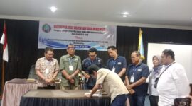 Foto: Pengurus Daerah IWO Barito Utara menghadiri Mubeswilub IWO Kalimantan Tengah di Palangka Raya, Sabtu (20/6/2026), sebagai bentuk dukungan terhadap penguatan dan konsolidasi organisasi. Dokumentasi: Trackperistiwa.com / Henry A.