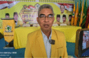 Keterangan Foto: H. Ahmad Syaiful atau yang akrab disapa Haji Acong kembali terpilih sebagai Ketua DPD II Partai Golkar Kabupaten Kutai Barat periode 2026–2031 dalam Musda VI Golkar Kubar di Barong Tongkok, Minggu (23/08/2026). (Dok: TrackPeristiwa.com/Melky)