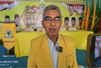 Keterangan Foto: H. Ahmad Syaiful atau yang akrab disapa Haji Acong kembali terpilih sebagai Ketua DPD II Partai Golkar Kabupaten Kutai Barat periode 2026–2031 dalam Musda VI Golkar Kubar di Barong Tongkok, Minggu (23/08/2026). (Dok: TrackPeristiwa.com/Melky)