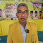 Keterangan Foto: H. Ahmad Syaiful atau yang akrab disapa Haji Acong kembali terpilih sebagai Ketua DPD II Partai Golkar Kabupaten Kutai Barat periode 2026–2031 dalam Musda VI Golkar Kubar di Barong Tongkok, Minggu (23/08/2026). (Dok: TrackPeristiwa.com/Melky)